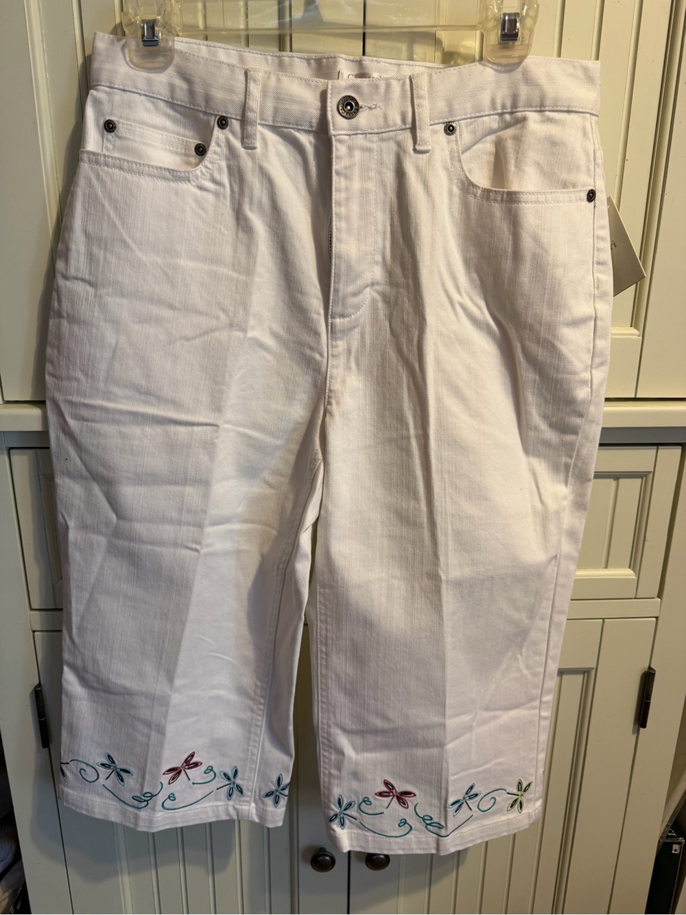 Christopher & Banks White Stretch Pants